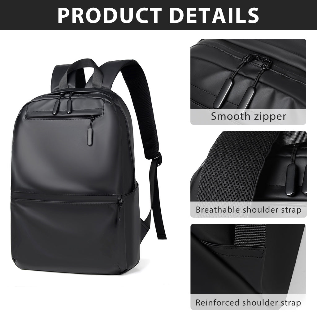 GUSTAVE Men's Laptop Backpack, Waterproof Backpack, Large Capacity Backpack