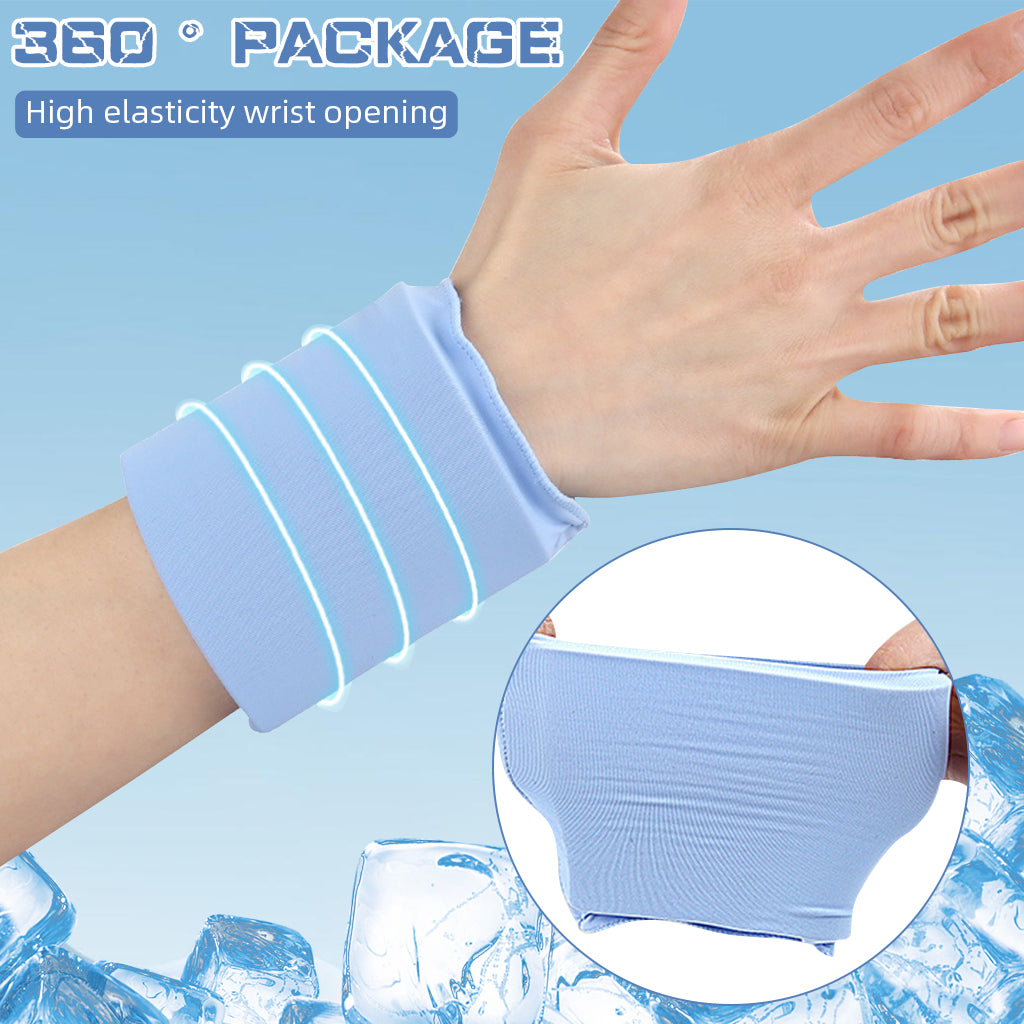 Proberos Wrist Strap for Gym, Sport Wrist Band Elastic Gel Wrist Band Reusable Hot/Cold Therapy Support Band with Lycra Fabric for Gym, Workouts, Exercises Running and Cricket