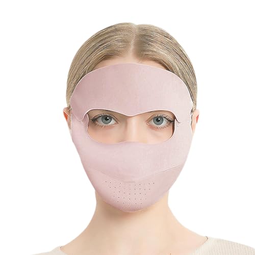 PALAY Face Mask for Sun Protection Women Face Mask for Bikers, UPF 50+ Full Face Cover for Women, Ice Silk Cooling UV Face Mask for Summer, Reusable Outdoor Face Cover for Running, Hiking
