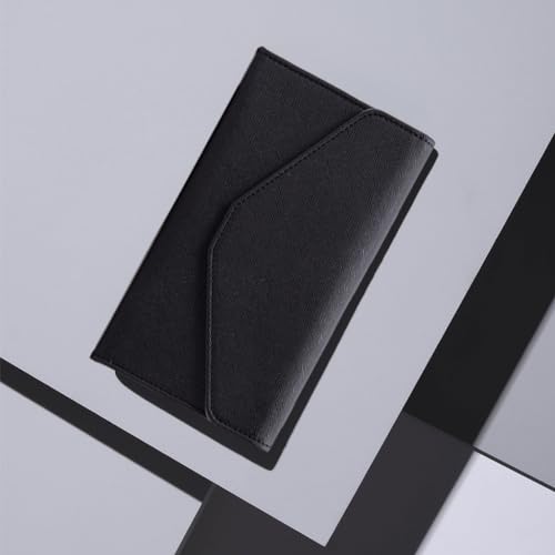 GUSTAVE PU Passport Cover Leather Passport Wallet, RFID Blocking, Multi-Slot Bifold Organizer, Designed For Safe & Stylish Travel With Spacious Compartments For Cards, Cash & ID Passport Wallet