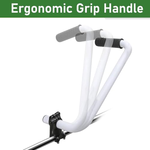 HASTHIP Weeder's Handle for Modification, Labor Saving Lifting Handle for Weeder 16.53 inches Universal Weeder's Handle, Improves Control, Reduces Handle Strain