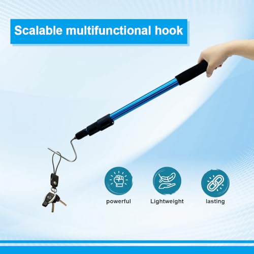 HASTHIP® 32'' Waste Grabber Reacher Tool with Megnet for Litter Pick Trash Pick Up,Foldable Grabber Claw Up Reacher Tool Assistaive Device for Elderly