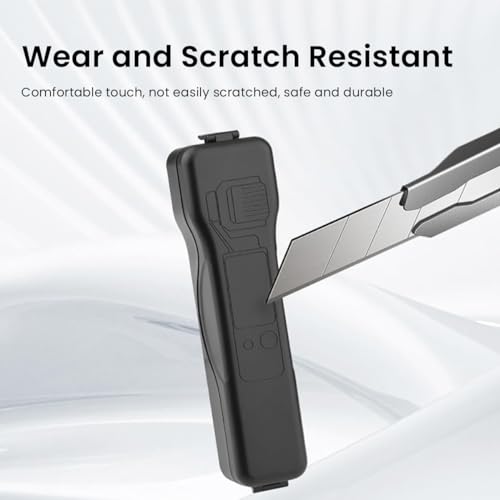 ZORBES Storage Case for DJI Osmo Pocket 3 Snug-Fit Protective Shell Waterproof Anti-scratch Hard Shell with 2 In 1 Neck Strap Protective Storage Case for Osmo Pocket 3 Camera