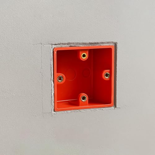 Serplex® Square Hole Cutter for Power Drill Standard 86-Type Junction Electrical Box Punch High Impact Stainless Steel Opening Cutout Tool 3PCS