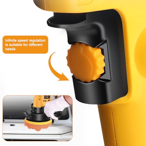 STHIRA® Car Buffer Polisher Kit, 5 Inch Buffer Polisher for Car Detailing