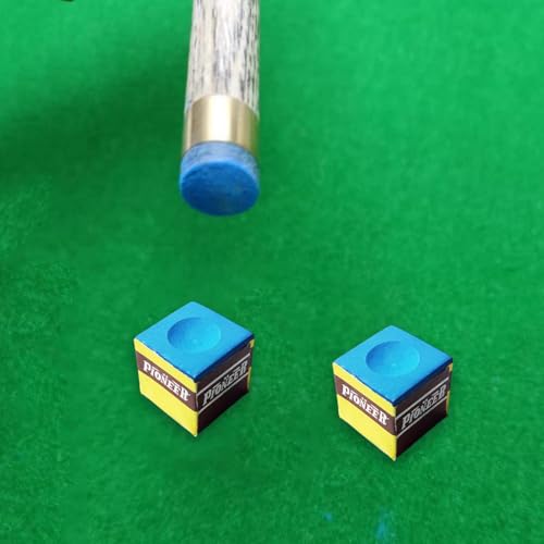 Proberos® 36PCS Snooker Chalk Cue for Pool Billiards Small Square Blocks to Enhance Friction Spin Accuracy Prevent Miscues Improve Shot Control Portable Easy to Use