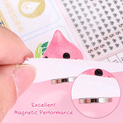 HASTHIP 6PCS Diamond Painting Tools and Accessories Kits, Diamond Painting Magnet Cover Holder, Cross Stitch Diamond Painting Holder, Suitable for Holding Diamond Painting Cloth