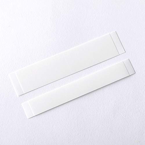 Supvox Phenovo Women's Polyester Double Sided Bra Stickers Tape, 10 mm ( White) - Set of 35