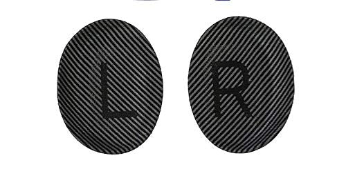 ZIBUYU Ear Pads Replacements Professional Ear Pads Cushions Replacement for Bose Quiet Comfort 35 (Bose QC35) and Quiet Comfort 35 II (Bose QC35 II) Over Ear Headphone Cushion Pad (Black) - 1 Pair