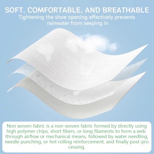 Qpets 20Pcs Pet Walking Shoes, Water Resistant Lining Design Eco Non-woven Dog Boots Easy-tie Bandage Pet Palm Sleeve Cover for Walking Outdoor Shoes for Medium and Large Dogs-Size L