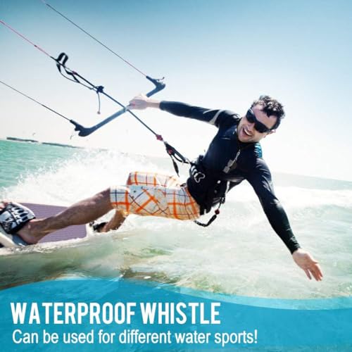 Proberos® Whistle for Sports Coach with Lanyard Professional High Sound Hyper Referee Coaches Life Guard Self Defense Survival 3 PCS
