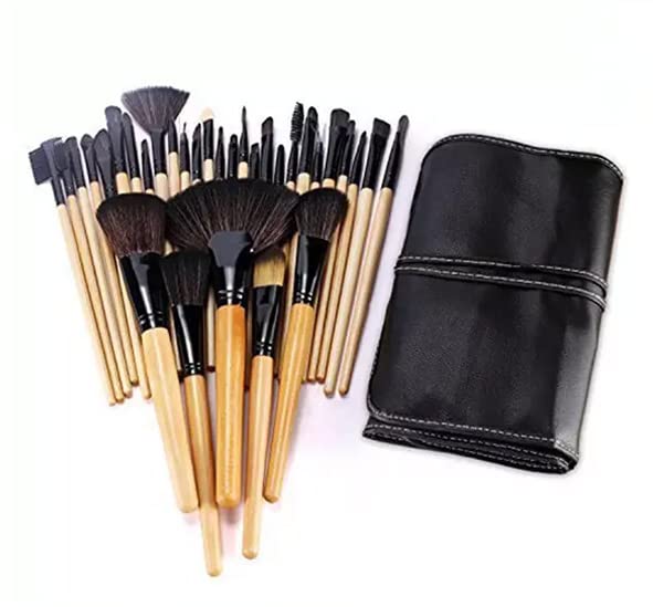 ZIBUYU Makeup Brush Set Professional Premium Soft Synthetic Face Makeup Brush Kit for Girls Foundation Powder, Eyeliner, Eye Shadow Make-Up Brushes Set for Women & Girl Gifting - 24 Pcs