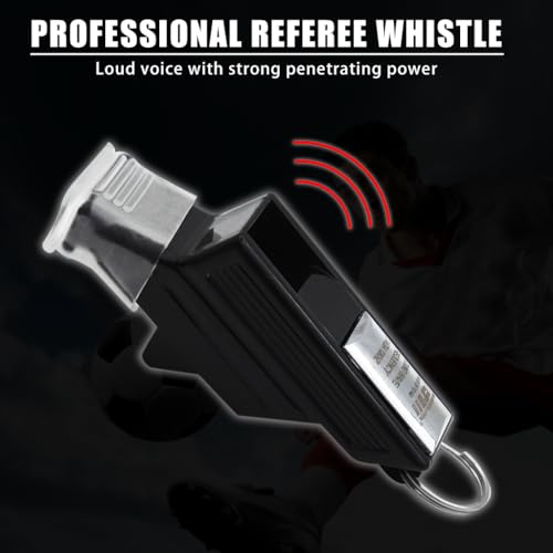 Proberos® Whistle for Sports Coach,Sports Whistles with Lanyard,High Pitch Whistle for Football Coach Boxing Referee Gym Teacher X3