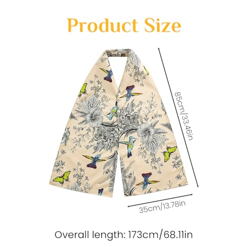 MAYCREATE Adult Bib Scarf, Dignified Alternative to Adult Bibs for Reusable Elderly Adults Senior Citizens Washable Dining Adjustable Snap Closure Baberos Para Adultos, Style B