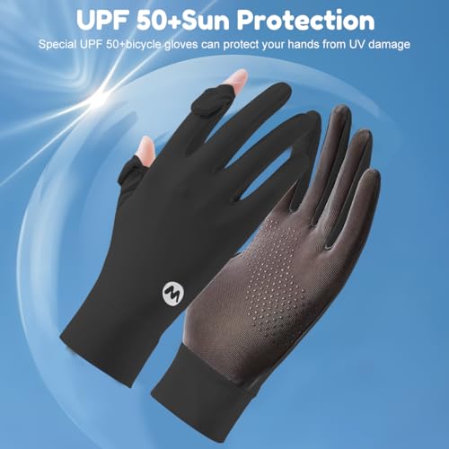 SANNIDHI® Hand Gloves for Sun Protection Women Bike 3PCS