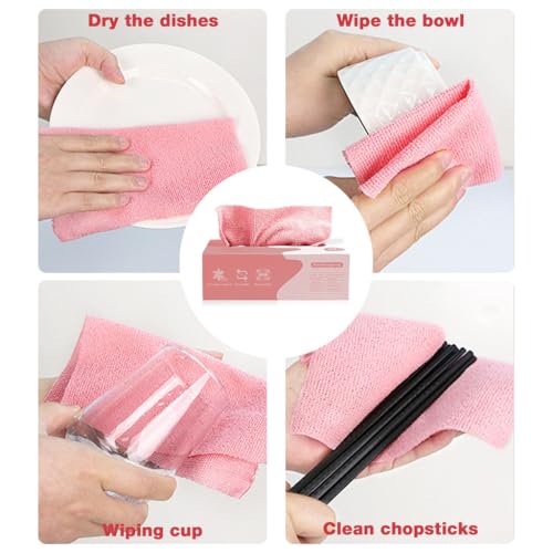 HASTHIP® Washable All Purpose Wash Cloth for Kitchen, Car, House, Office Pack of 20