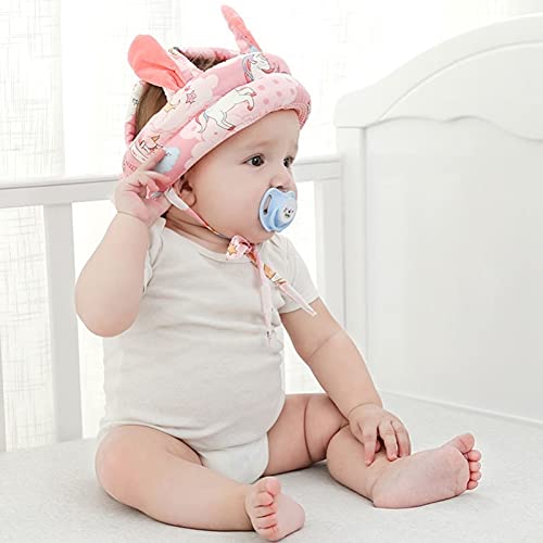 SNOWIE SOFT Baby Head Protector, Adjustable Size Baby Learn to Walk Or Run Soft Safety Helmet, Infant Anti-Fall Anti-Collision,for Baby Months~5 Years Old (Multi-Colou 5)