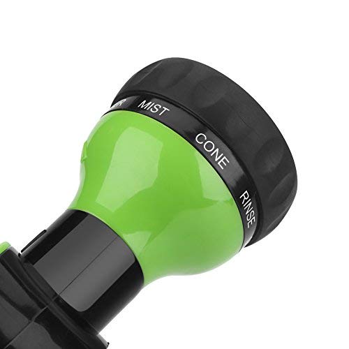 ZIBUYU Mini Foam Water Spray Gun High Pressure 8 Patterns Watering Nozzle Garden Sprayer with Soap Dispenser Foam Washer Gun for Car, Bike, Pets & Cleaning Garden Washing Spray Gun, (Green) - 1