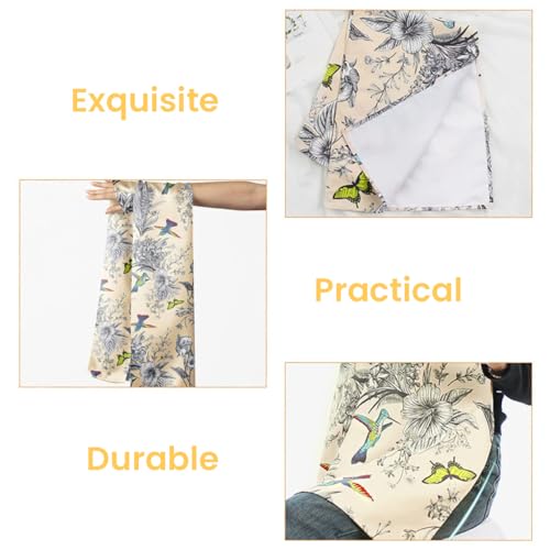 MAYCREATE Adult Bib Scarf, Dignified Alternative to Adult Bibs for Reusable Elderly Adults Senior Citizens Washable Dining Adjustable Snap Closure Baberos Para Adultos, Style B