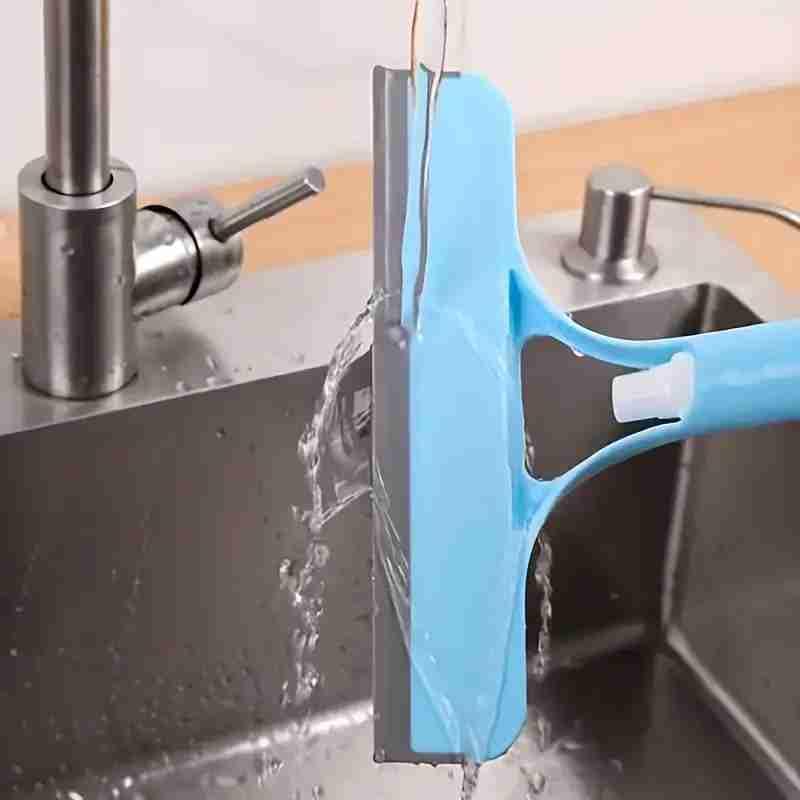 HASTHIP® DSV Standard Shower Squeegee for Glass Doors, Squeegee for Window Cleaning, All Purpose Window Cleaner Tool,Windshield | 10