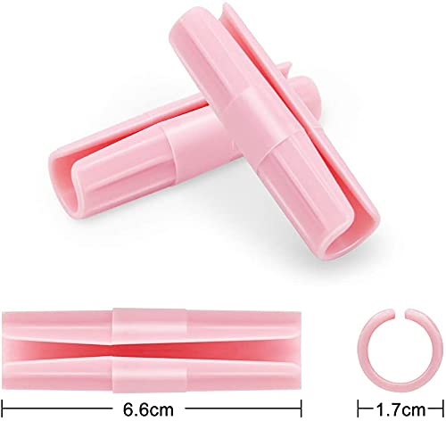 HASTHIP Plastic 10pcs Sheet Clips Fastener Sheet Holders Keep The Bed Sheets Smooth and Tight Fit for Various Mattresses with Raised Edge (Pink)