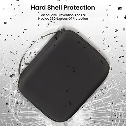 ZORBES Stabilizer Storage Bag for DJI Osmo Mobile 3,Hard Shell Portable Case Phone Stabilizer Carrying Case for DJI OSMO 4 SE for DJI osmo Mobile 3/ Mobile 4 / OM 4 SE and Accessories - Black