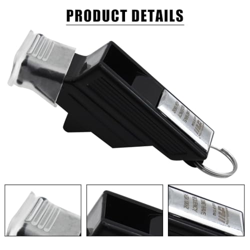 Proberos® Whistle for Sports Coach,Sports Whistles with Lanyard,High Pitch Whistle for Football Coach Boxing Referee Gym Teacher X3