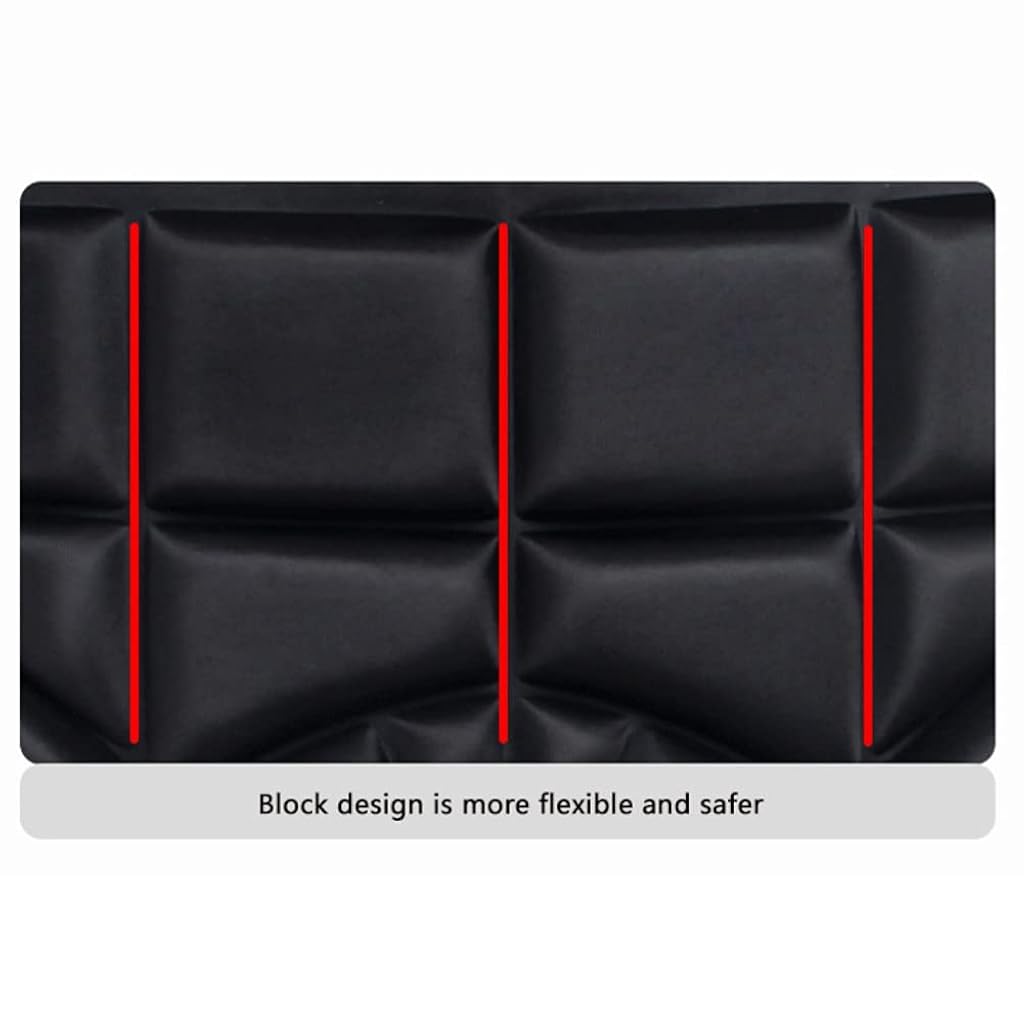 Optifit® Children Sports Butt Pad Ski Snowboarding Skate Hip Protective Padded Protection Pads for Roller Skating Beginner Black 2PCS