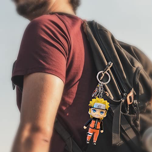 PATPAT Naruto Keychain, Anime Keychain, Cute Keychains, Anime Accessories, Naruto Uzumaki Figures Keychain Collection (Naruto Uzumaki)