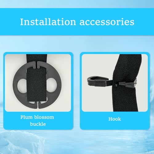 STHIRA® Cooling Seat Pads Car Pad with Backrest Massage Full-Seat Comfort Non-Skid Ice Silk Universal Fit Upholstery Accessory 2PCS