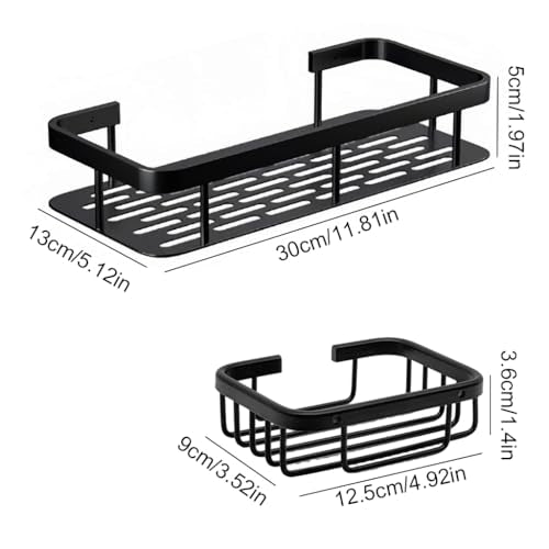 HASTHIP® 4-Piece Set, Suitable for Wall Rack Storage