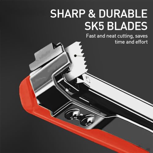 HASTHIP SK5 Plant Tying Tape Machine - Plant Ties For Climbers - Gardening Horticultural Branch Tape Tying Machine - Gardening Branch Tying Machine - with 20 Rolls Cable Ties & 1 Box Staples