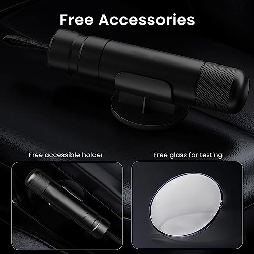STHIRA® 2 in 1 Car Window Breaker with Seat Belt Cutter Glass Breaker Safety Hammer Escape Tools Emergency Tool 3 PCS