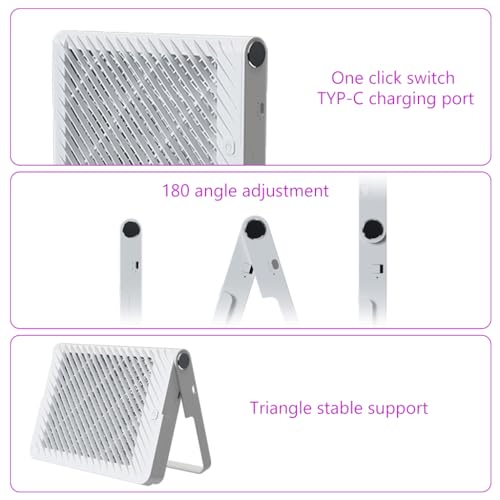 HASTHIP USB Electric Mosquito Trapping Lamp - Indoor & Outdoor Efficient 365nm Light Trap - with Body Temperature Simulation & Co2 Emission - Kid & Pet Safe - Suitable for Home, Office & Garden