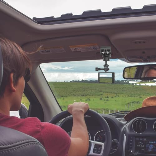 STHIRA® Car Sun Visor Mount VLOG/Video Holder for Samsung Cell Phone 1
