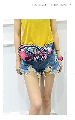 SANNIDHI Waist Bags for Women Men Waterproof Chest Bag Large Fanny Packs for Jogging Running Riding