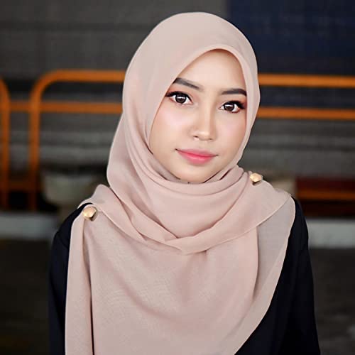 SANNIDHI 4 Pairs Hijab Magnetic Pins Glossy Clothing Scarf Pins for Hijab Magnets Set Multi-Use Pinless Small Button Clips for Muslim Scarf Saree Pins for Women Girls