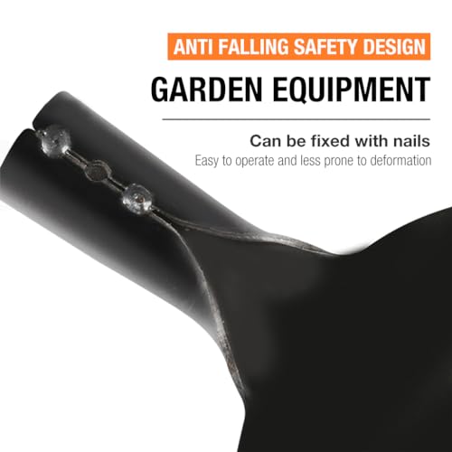 HASTHIP Heavy Duty Hand Weeder for Weed Removal, Clean Up Animal Waste, Large Metal Shovel Scraper, Mud Remove Tool, Gardening Tools for Home Garden(Without Handle)