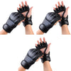 Optifit® Boxing Gloves for Men Women with Wrist Wrap PU MMA with EVA Foam Insert Half Finger for Muay Thai and Sparring Sessions 3 PCS Optifit® Boxing Gloves for Men Women with Wrist Wrap PU MMA with EVA Foam Insert Half Finger for Muay Thai and Sparring Sessions 3 PCS