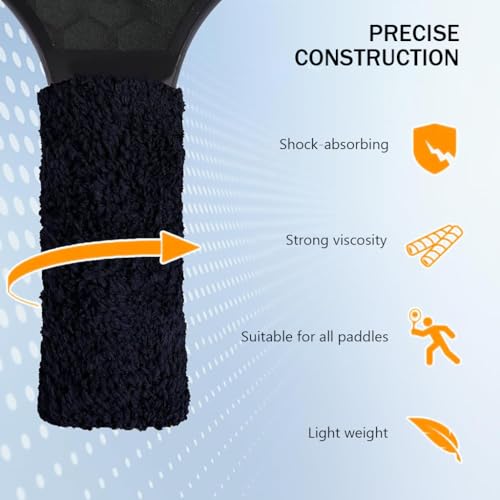Proberos® 5 Packs Badminton Racquet Towel Grip Kit Anti-Skid Cotton for Racquet Racket Sweatband Tape Tennis Fishing Rod 3PCS