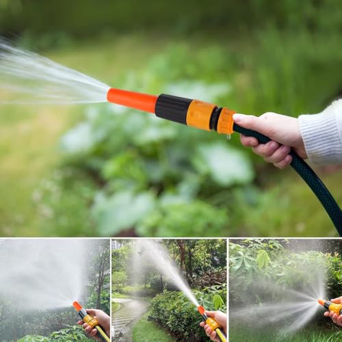 HASTHIP® 34PCS Gardenhose Pipe Connectors Universal Quick Hose Multi-Tap Adapter With Washers Water Sprayer Nozzle Faucet for Gardening Watering Car Washing
