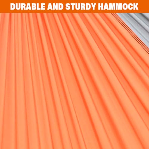 Proberos® Portable Outdoor Camping Hammock with Mosquito Net Swing Sleeping Bed Design Ultralight Parachute Nylon Drawstring Pouch 660lbs Loading Capacity Include Installation Kit 3PCS