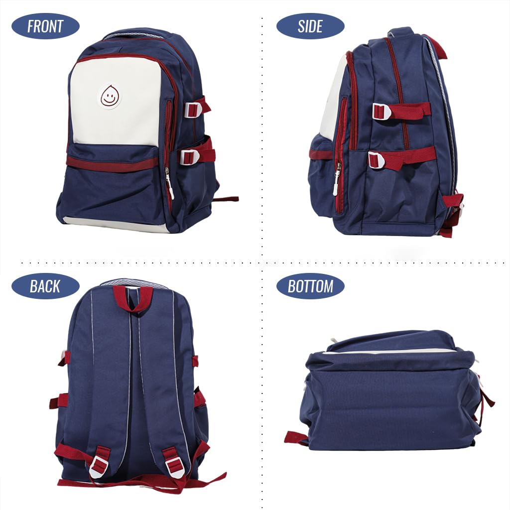 PALAY Travel Backpack Casual Backpack Nylon Backpack Girls School Backpack Lightweight Fashion Contrast Color Backpack Outdoor Travel Backpack Laptop Backpack