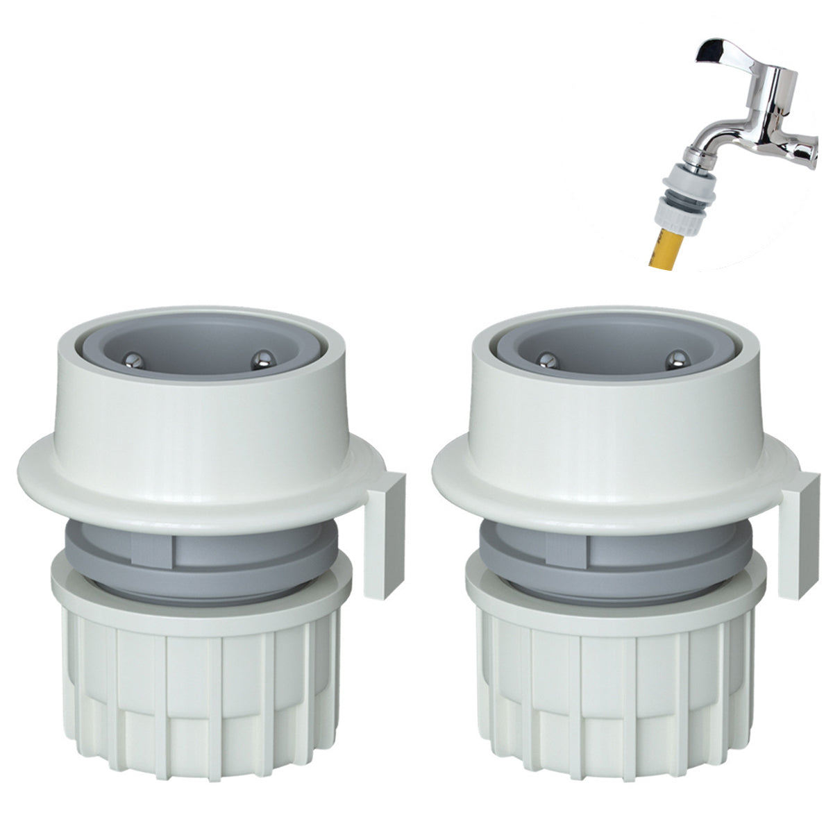 HASTHIP Plastic Garden Hose Connector