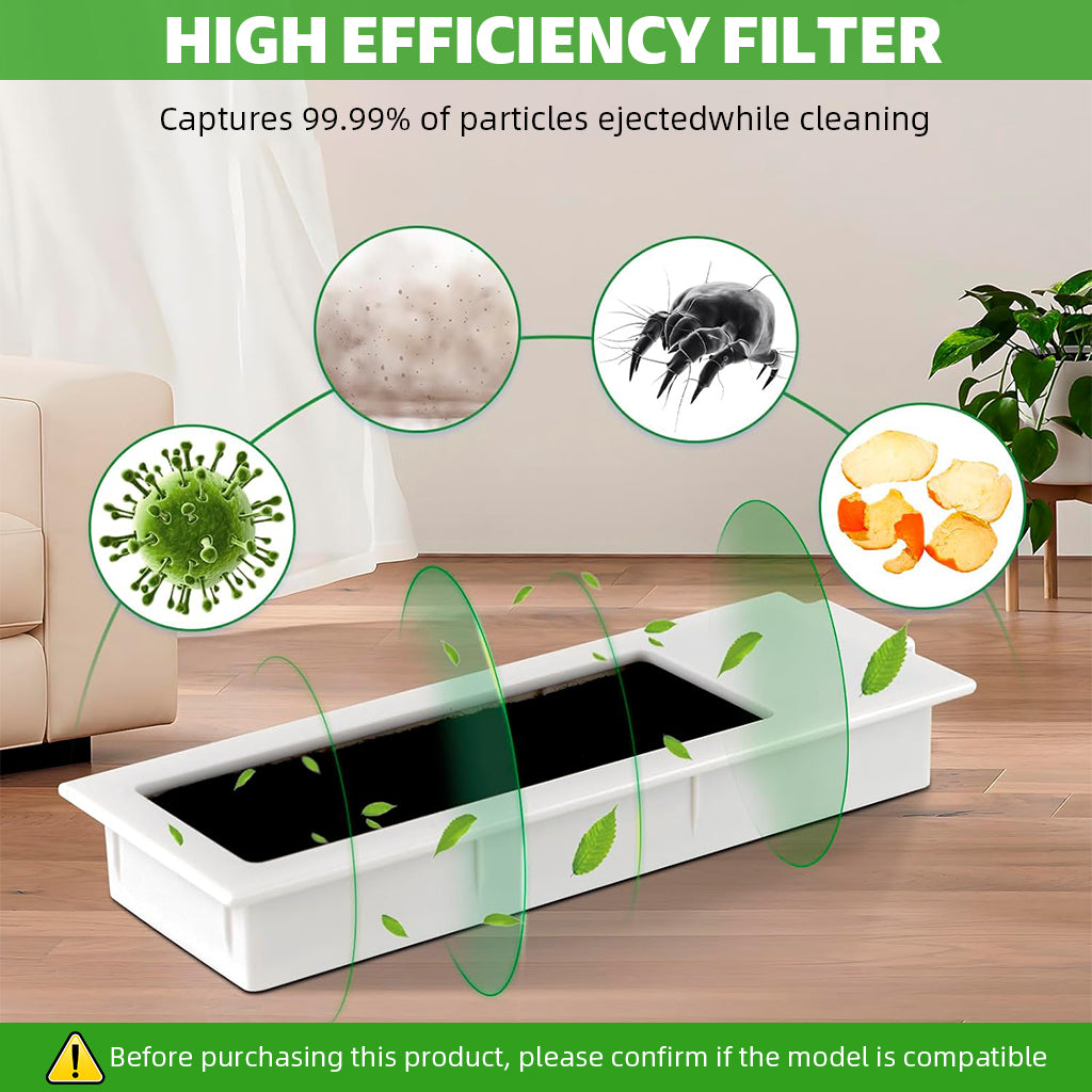 HASTHIP 10Pcs Replacement Accessories for Ecovacs Deebot T20 Omni/PRO/MAX T20 Pro/Max Plus, Replenishment Kit Replacement Parts - 4 Side Brushes, 2 Microfiber Cloth Mop, 2 Dust Bag, 2 Filter