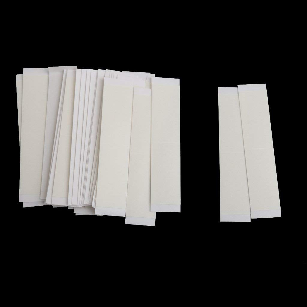 Supvox Phenovo Women's Polyester Double Sided Bra Stickers Tape, 10 mm ( White) - Set of 35