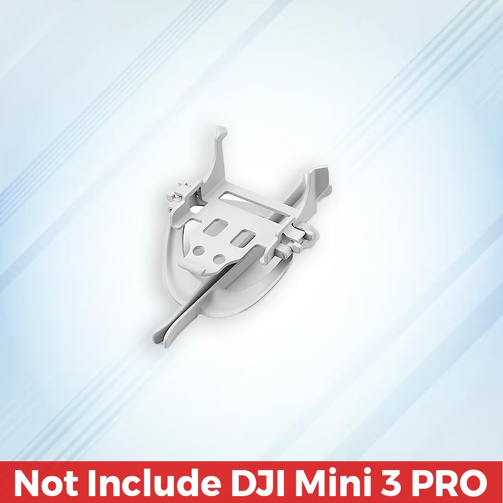 PATPAT 26Mm Landing Gear For Dji Mini 3 Pro Foldable Landing Rack For Dji Mini 3 Pro,Ultra Lightweight Landing Gear For Dji Mini 3 Pro,Not Include Dji Mini 3 Pro,Grey