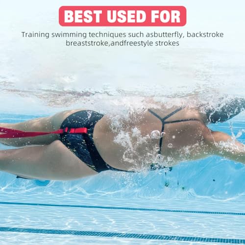 Proberos® Swim Parachute Swim Training Equipment for Resistance Training and Pool Accessory 3PCS