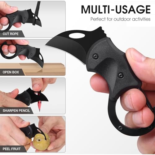Proberos® Pocket Cutter for Keychain, Mini EDC Gadgets for Everyday Carry, Great Gift for Men 3 PCS