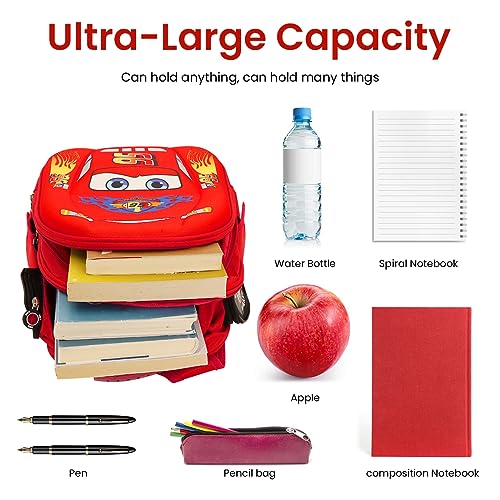 PALAY FANCYKU Kids School Backpack Cartoon Backpack Kindergarten Primary Bookbag Boys Girls Backpack for School, Travel Backpack School Gift for Kids 5-7 Years Old